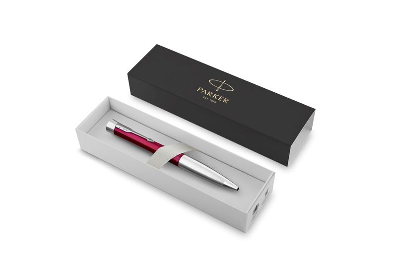 PEN PARKER URBAN TWIST MAGENTA CHROME TRIM BALLPEN GIFT BOX