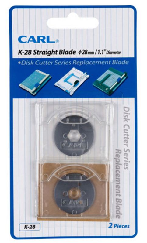 BLADES CARL STRAIGHT DISC CUTTER DC200/230 CD2 K-28