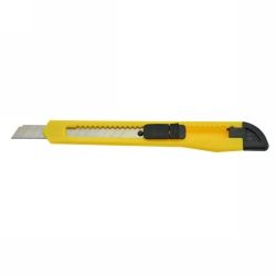 CUTTING KNIFE ITALPLAST 9MM GENERAL PURPOSE YELLOW