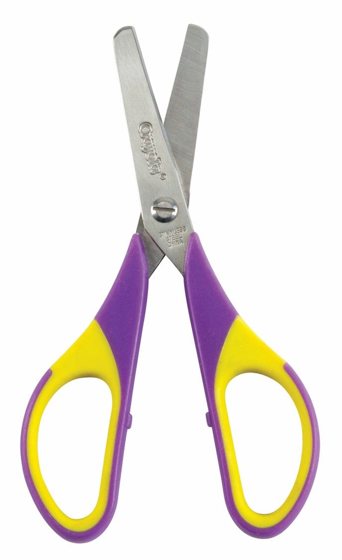 SCISSORS CRAYOLA 13.6CM BLUNT TIP AGES 4