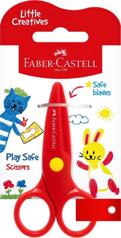 SCISSORS FABER-CASTELL LITTLE CREATIVES PLAYSAFE