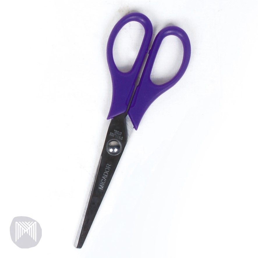 SCISSORS MICADOR PURPLE HANDLE 360/150