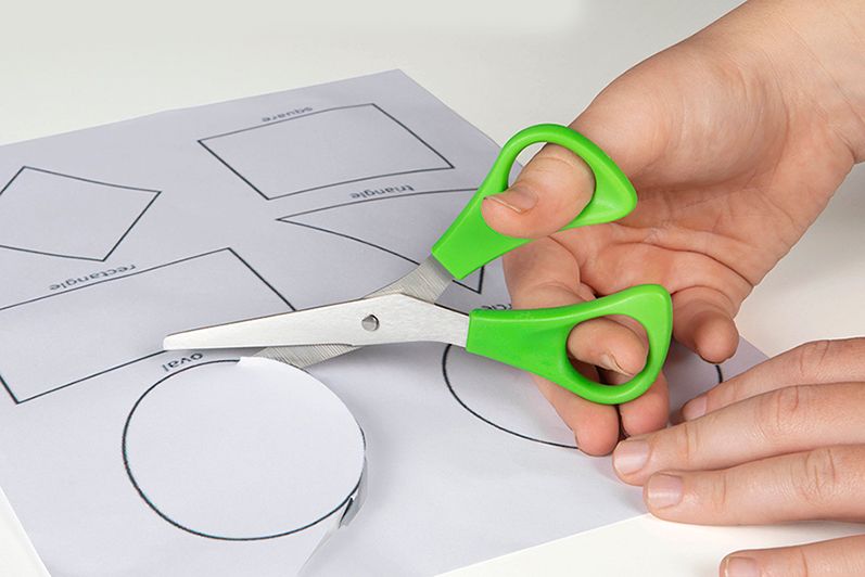 SP- SCISSORS CELCO 135MM L/H GREEN