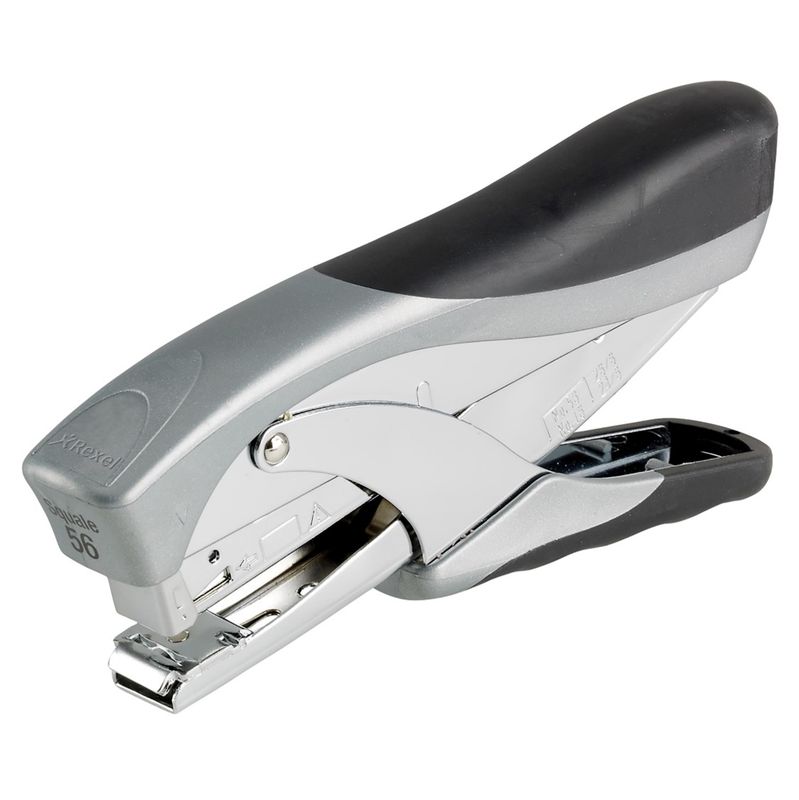 STAPLER REXEL FULL STRIP PLIER OFFICE 56 PREMIUM SILVER