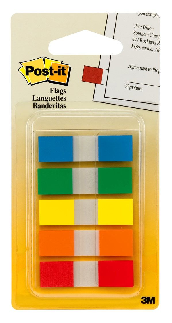FLAGS POST-IT MINI 683-5CF