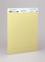 EASEL PAD POST-IT 561 635X762MM LINED YELLOW