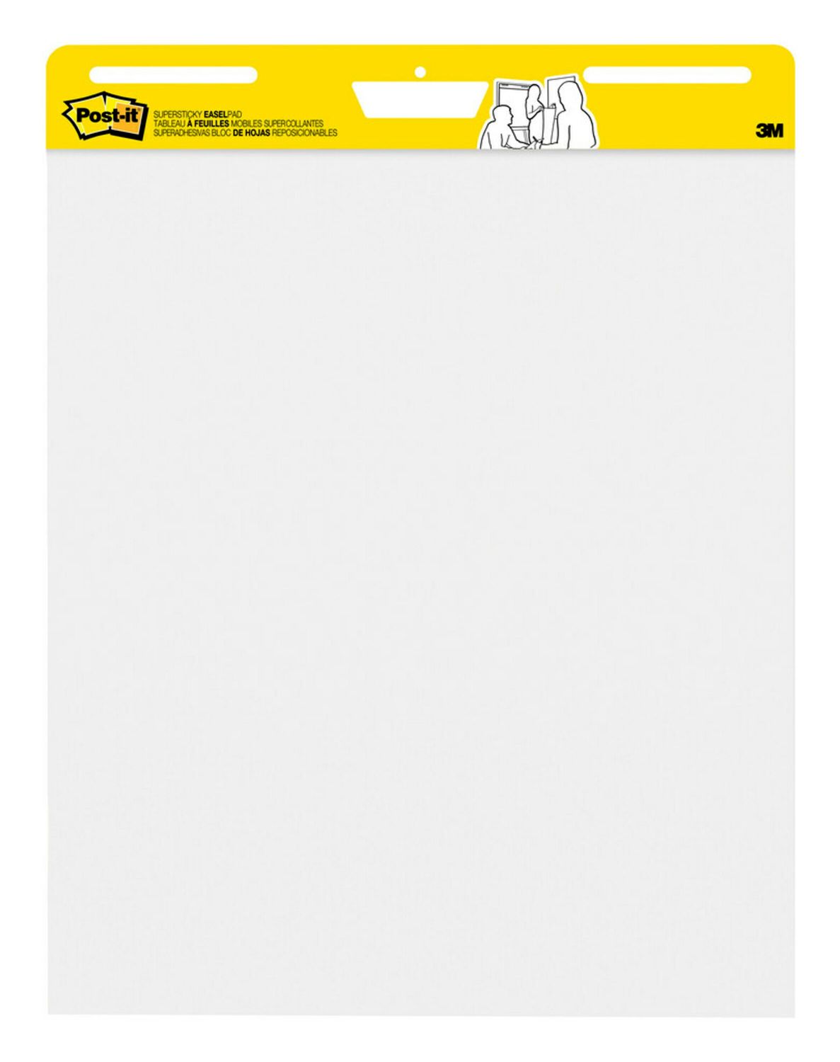 EASEL PAD POST-IT 559 635X774 WHITE
