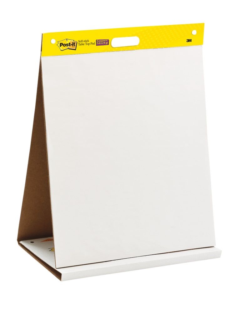 EASEL PAD POST-IT 559-VAD 635X775MM WHITE PK4