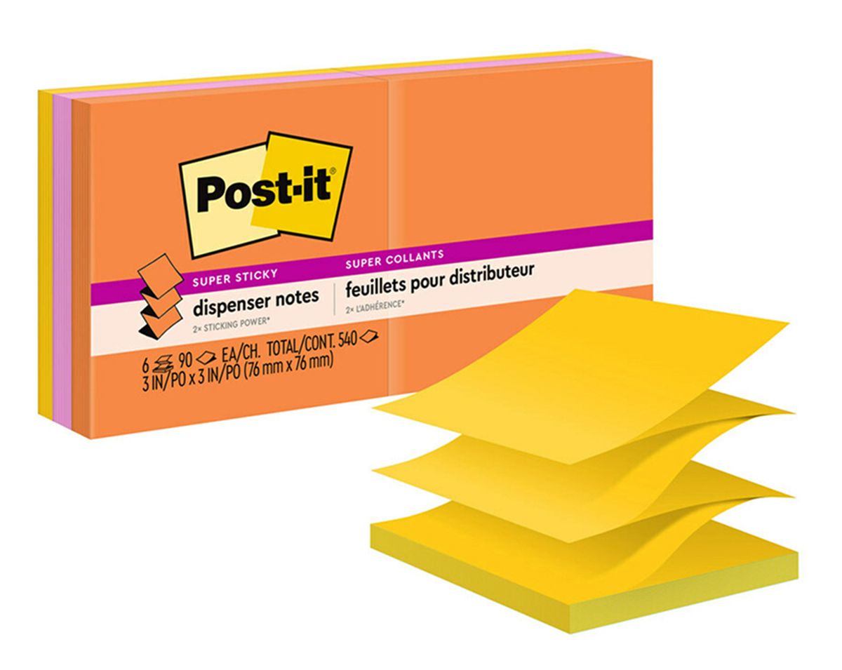 POST-IT POP UP NOTES SUPER STICKY R330-6SSUC RIO DE JANEIRO 76X76MM PK6
