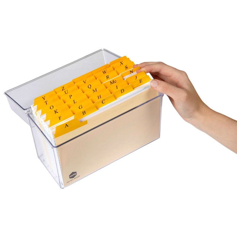 SYSTEM CARDS INDEX MARBIG 8X5 MANILLA A-Z / 1-31 TABS