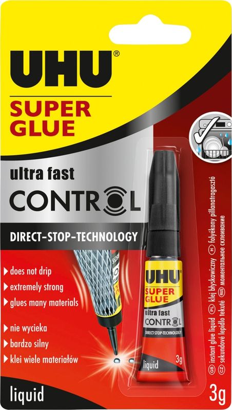 GLUE UHU SUPER GLUE 3ML