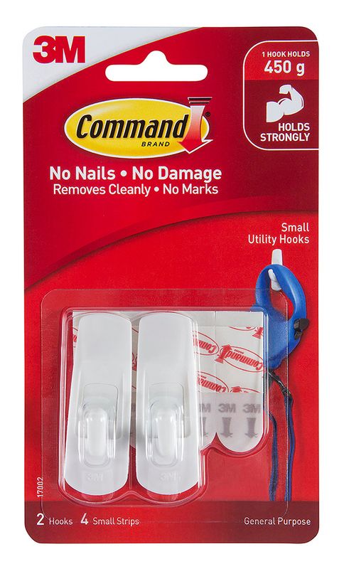 HOOKS COMMAND SELF ADHESIVE SMALL 17002