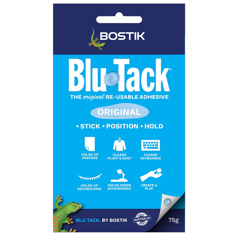 BLU TACK BOSTIK 75GM