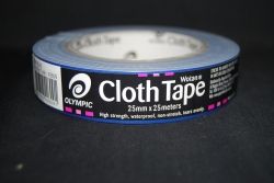 TAPE CLOTH WOTAN OLYMPIC 25MMX25M BLUE