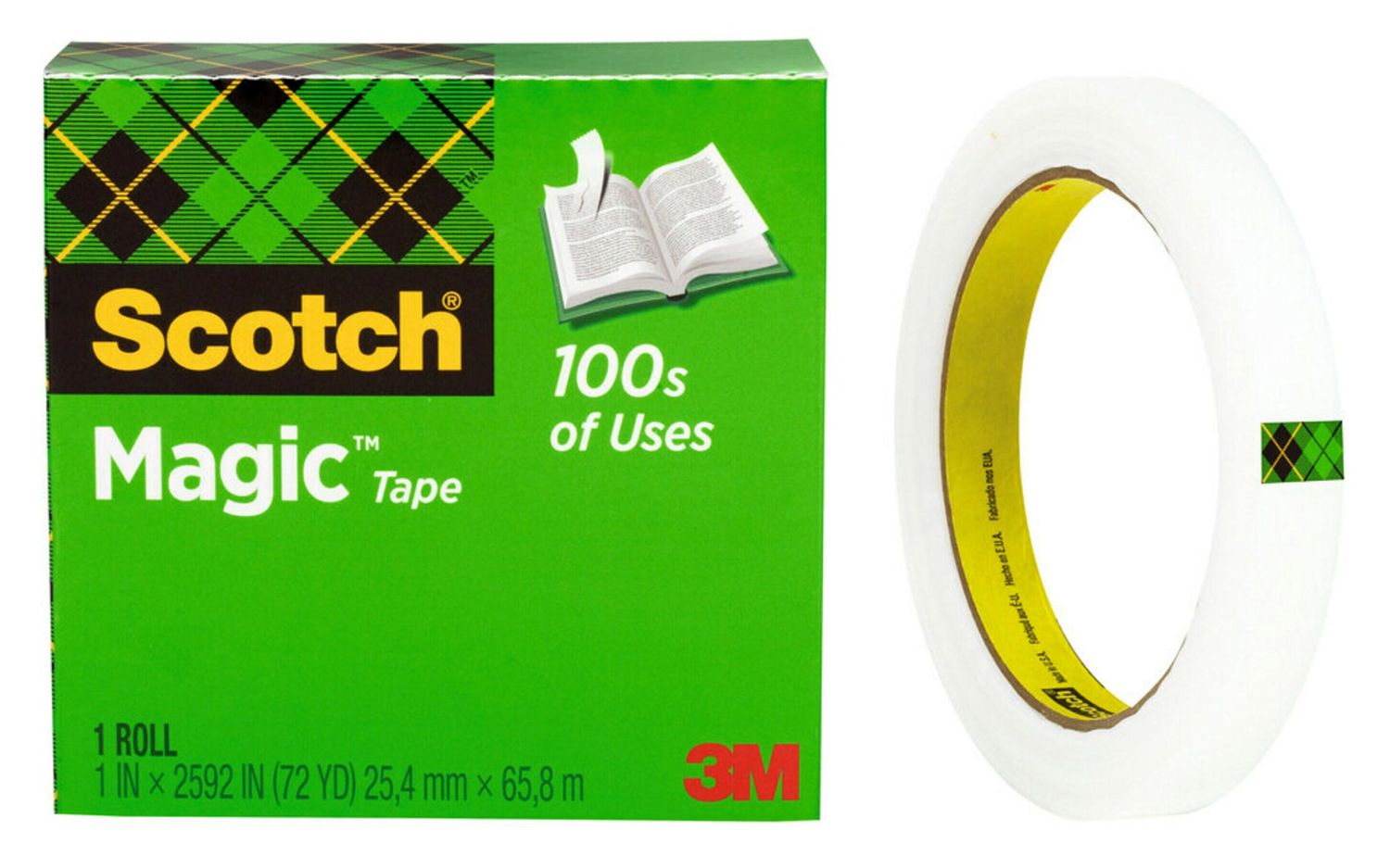 TAPE MAGIC SCOTCH 810 19MMX66M BOXED