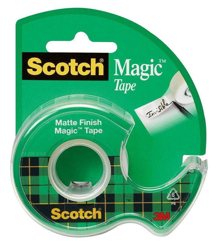 TAPE MAGIC SCOTCH 105 19MMX7.6M ON DISP