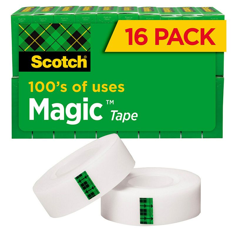 TAPE MAGIC SCOTCH 810 19MMX25M REFILL PK16