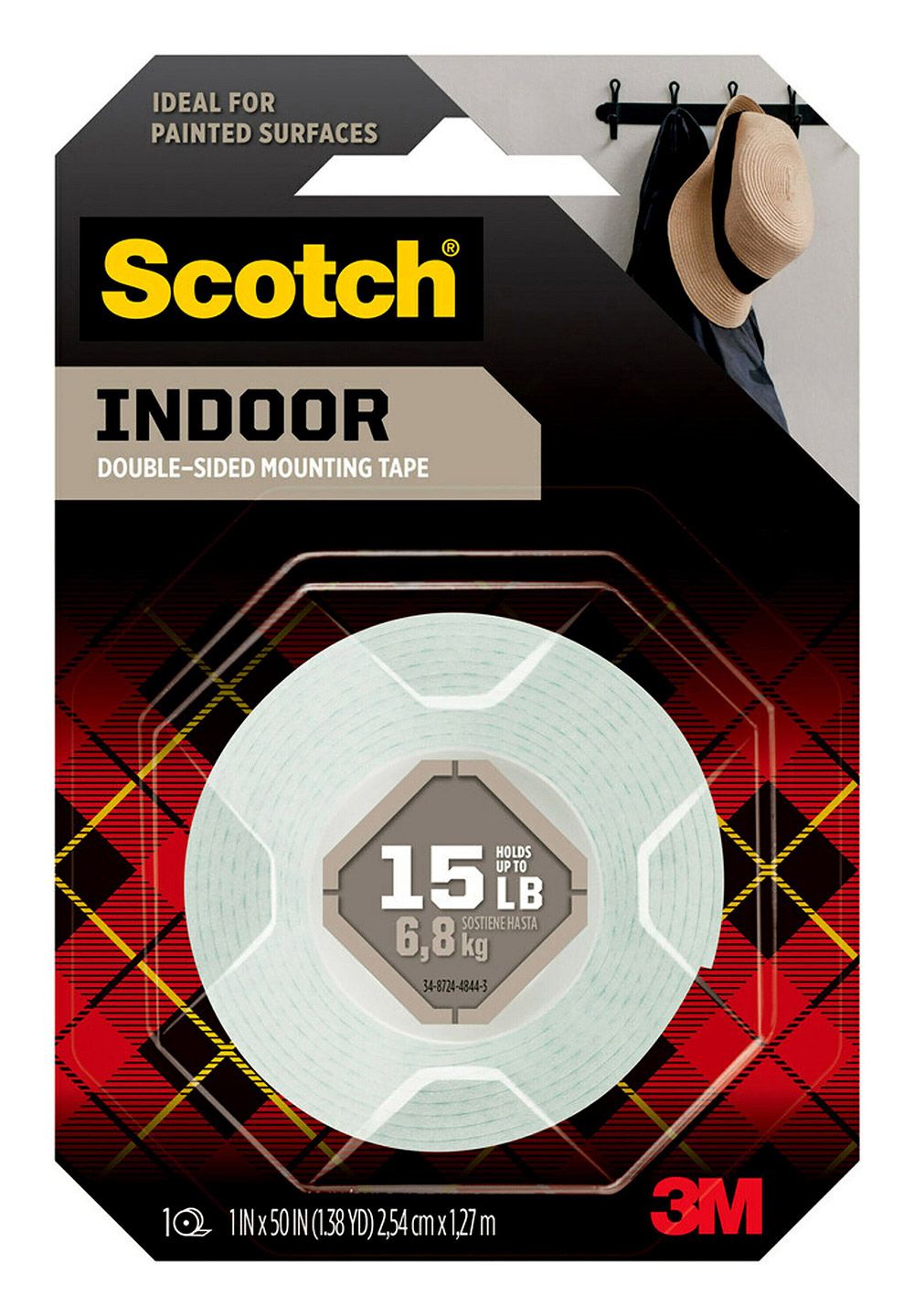 TAPE MOUNTING SCOTCH 114 25.4MMX1.3M
