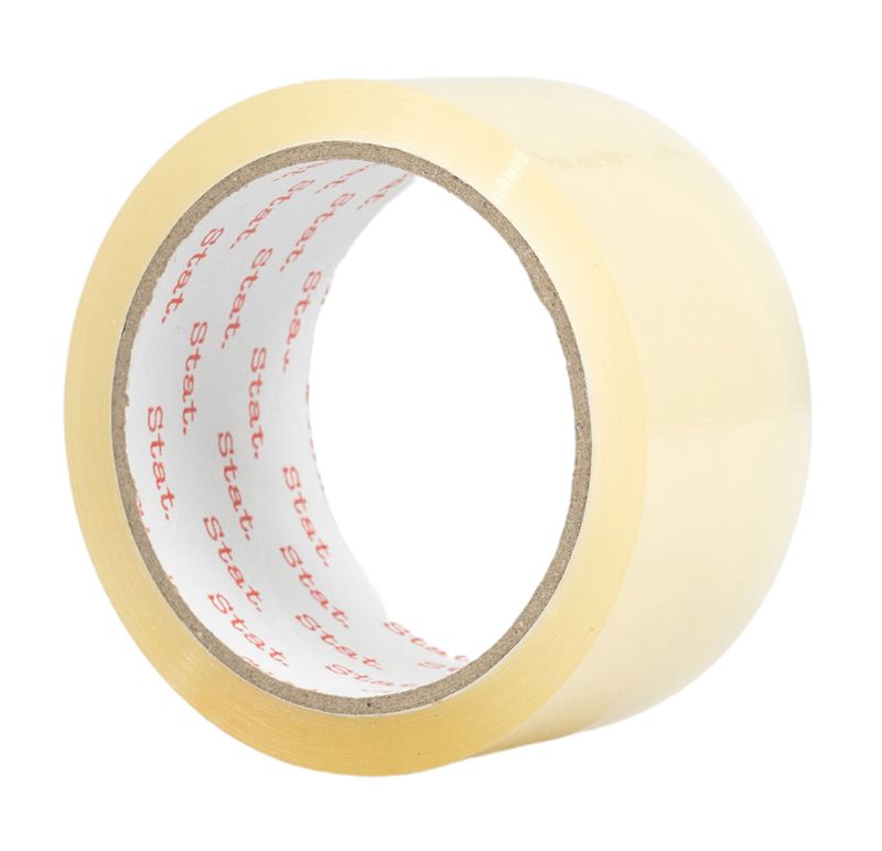 TAPE PACKAGING STAT 48MMX50M CLEAR
