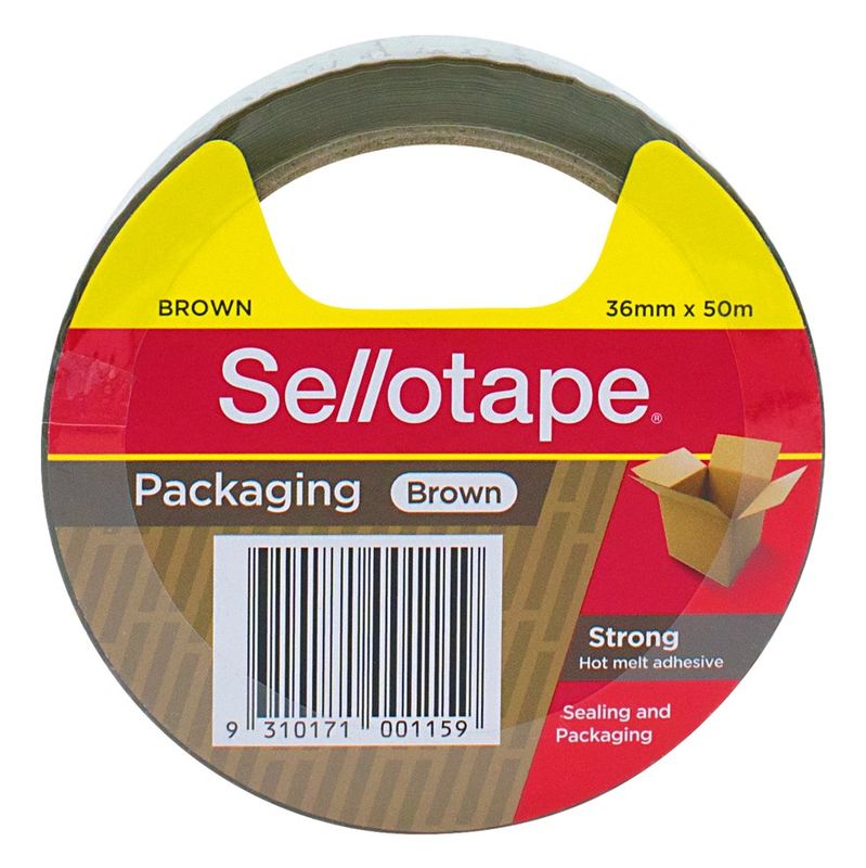 TAPE PACKAGING SELLO 36MMX50M BROWN