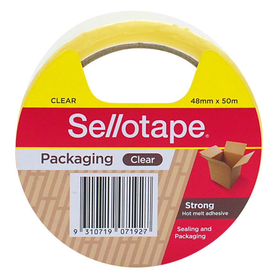 TAPE PACKAGING SELLO 48MMX50M CLEAR