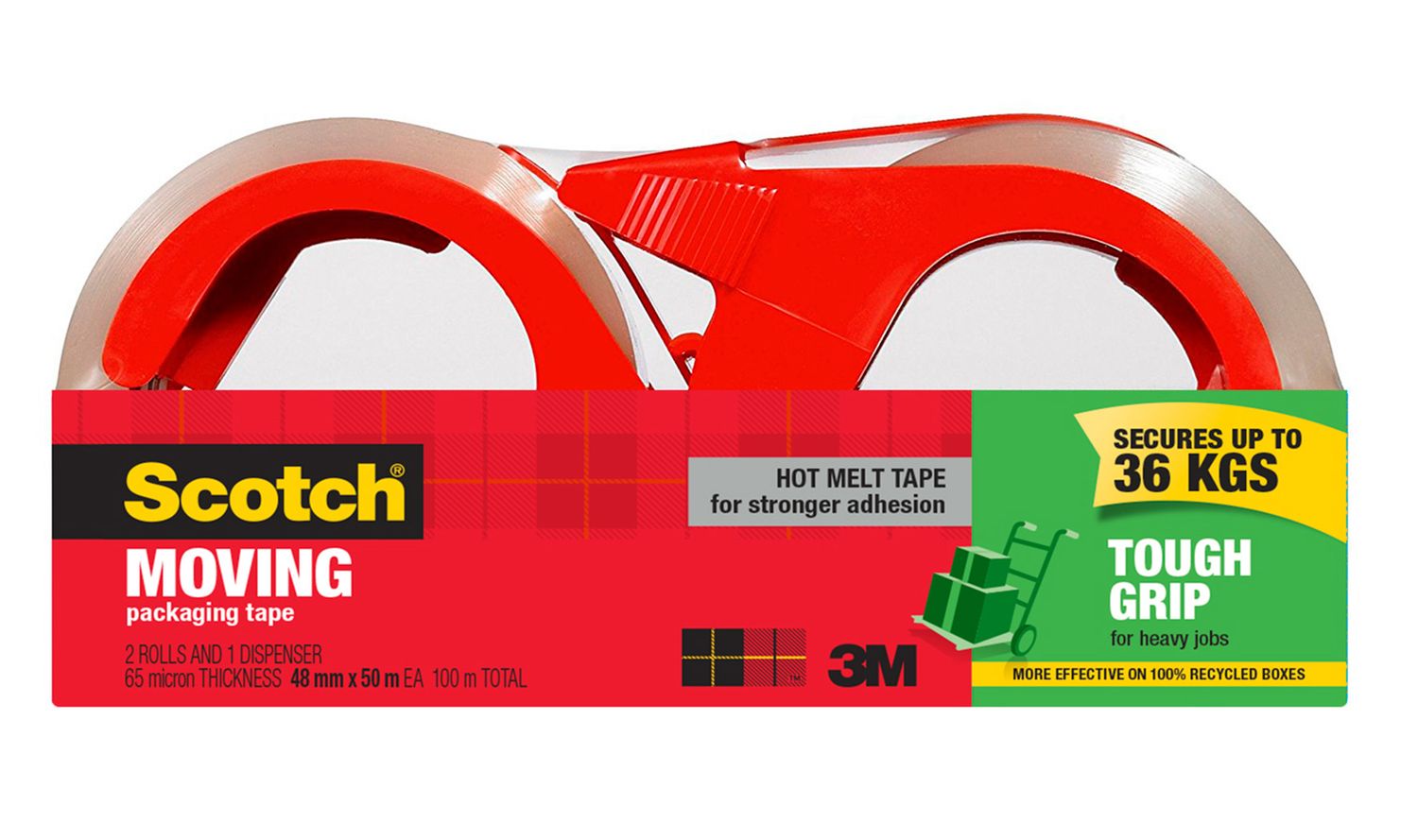 TAPE MOVING SCOTCH 48MMX50M 3500-2-1RD-AU