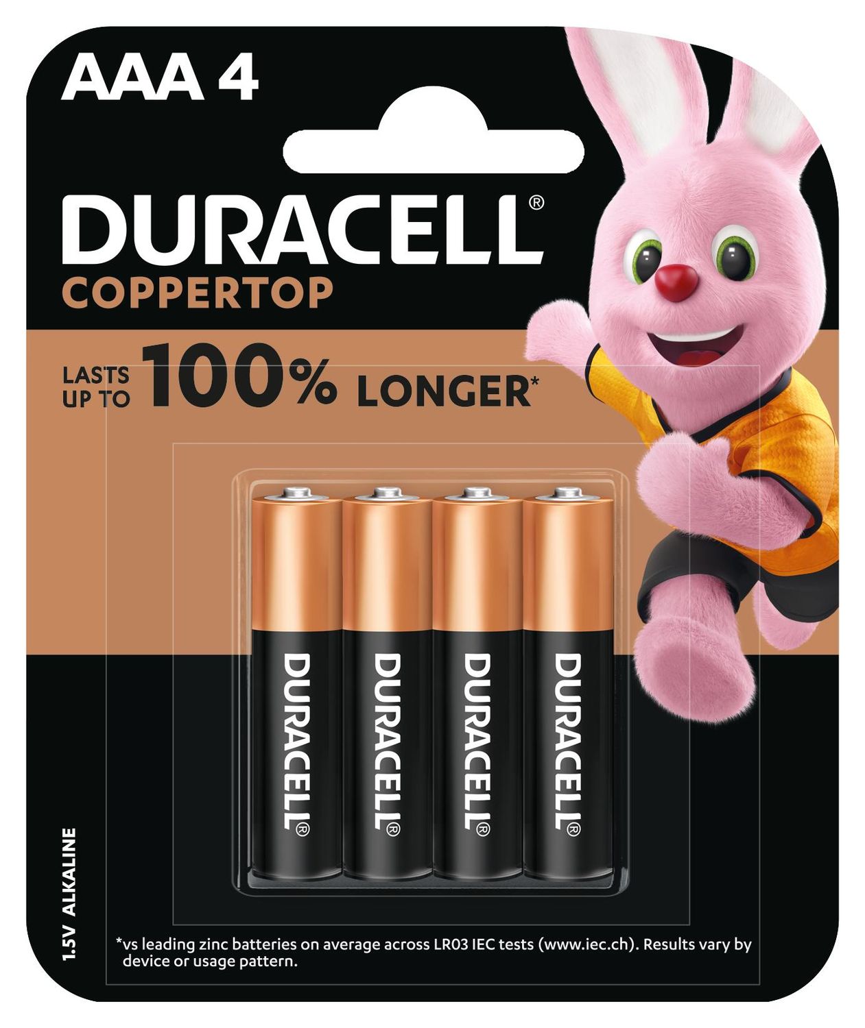 BATTERY DURACELL ALK AAA 4