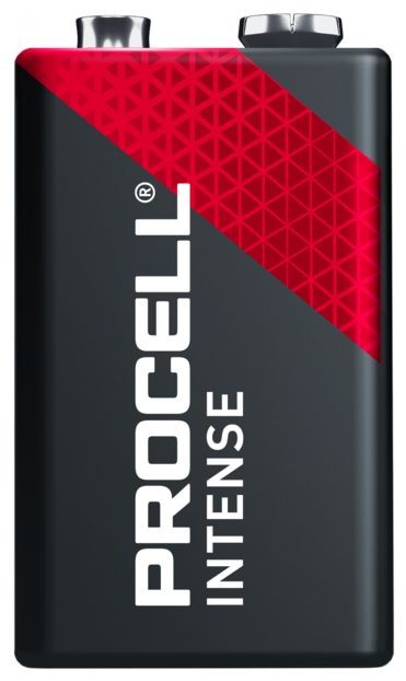 BATTERY PROCELL INTENSE 9V SINGLES PK12