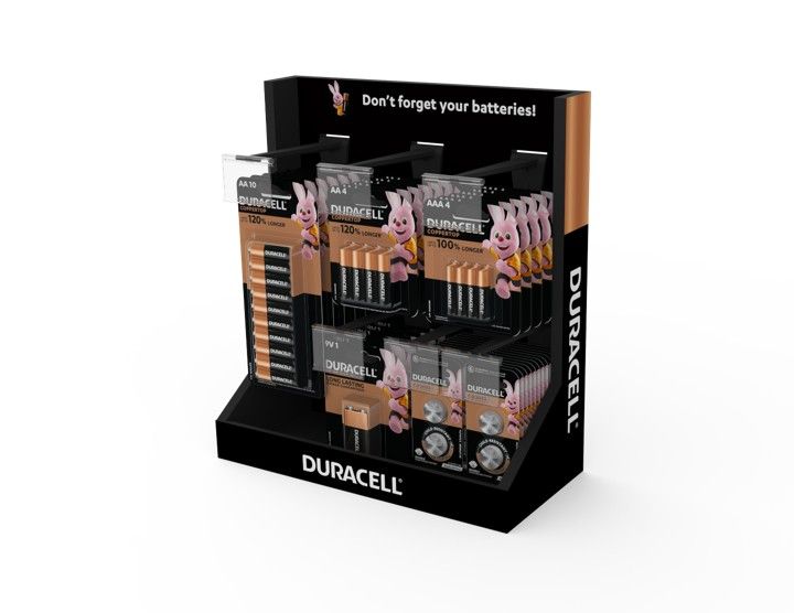 BATTERIES DURACELL AA/AAA/9V/CR2032 CDU84