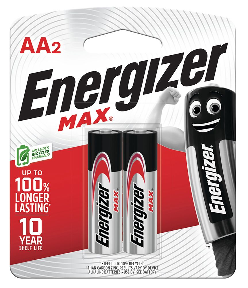 BATTERY ENERGIZER E91 AA BP2