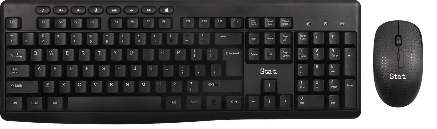 KEYBOARD & MOUSE STAT WIRELESS COMBO