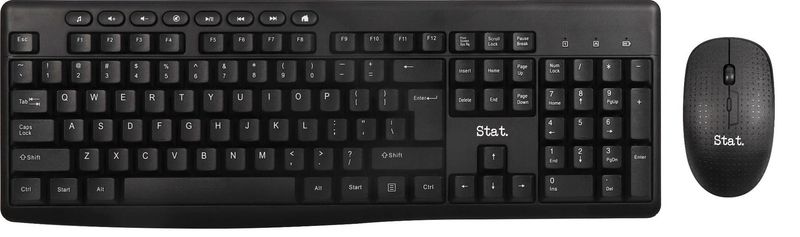 KEYBOARD & MOUSE STAT WIRELESS COMBO