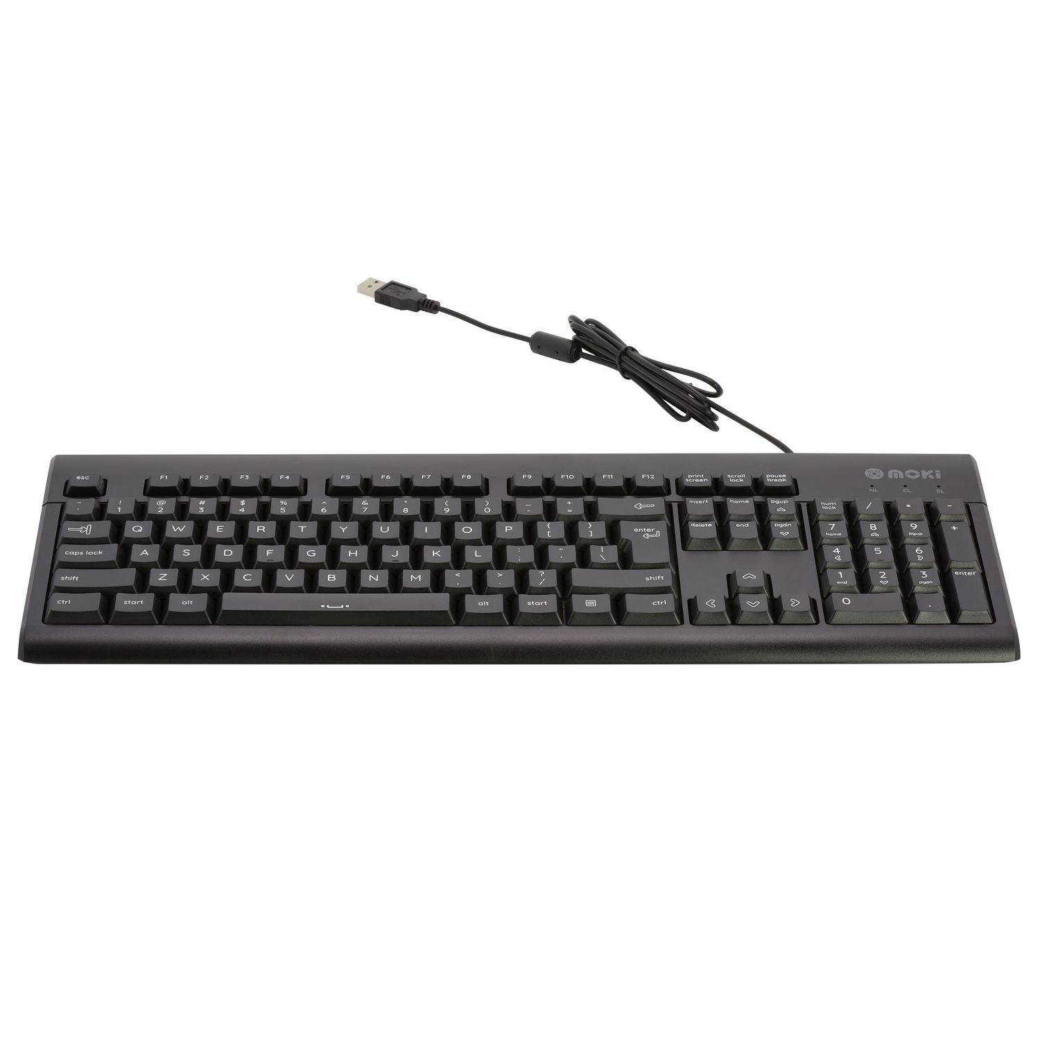 MOKI KEYBOARD - WIRED USB MOKI BLACK