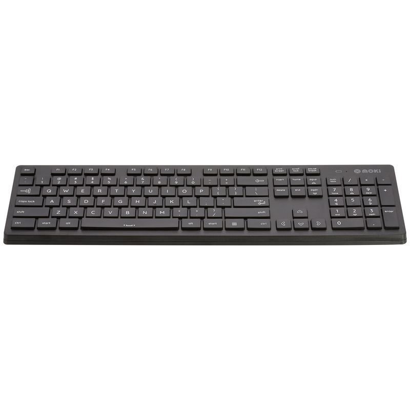 MOKI KEYBOARD - WIRELESS + NANO RECEIVER MOKI BLACK