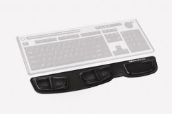 KEYBOARD FELLOWES PALM SUPPORT GEL CLEAR BLACK