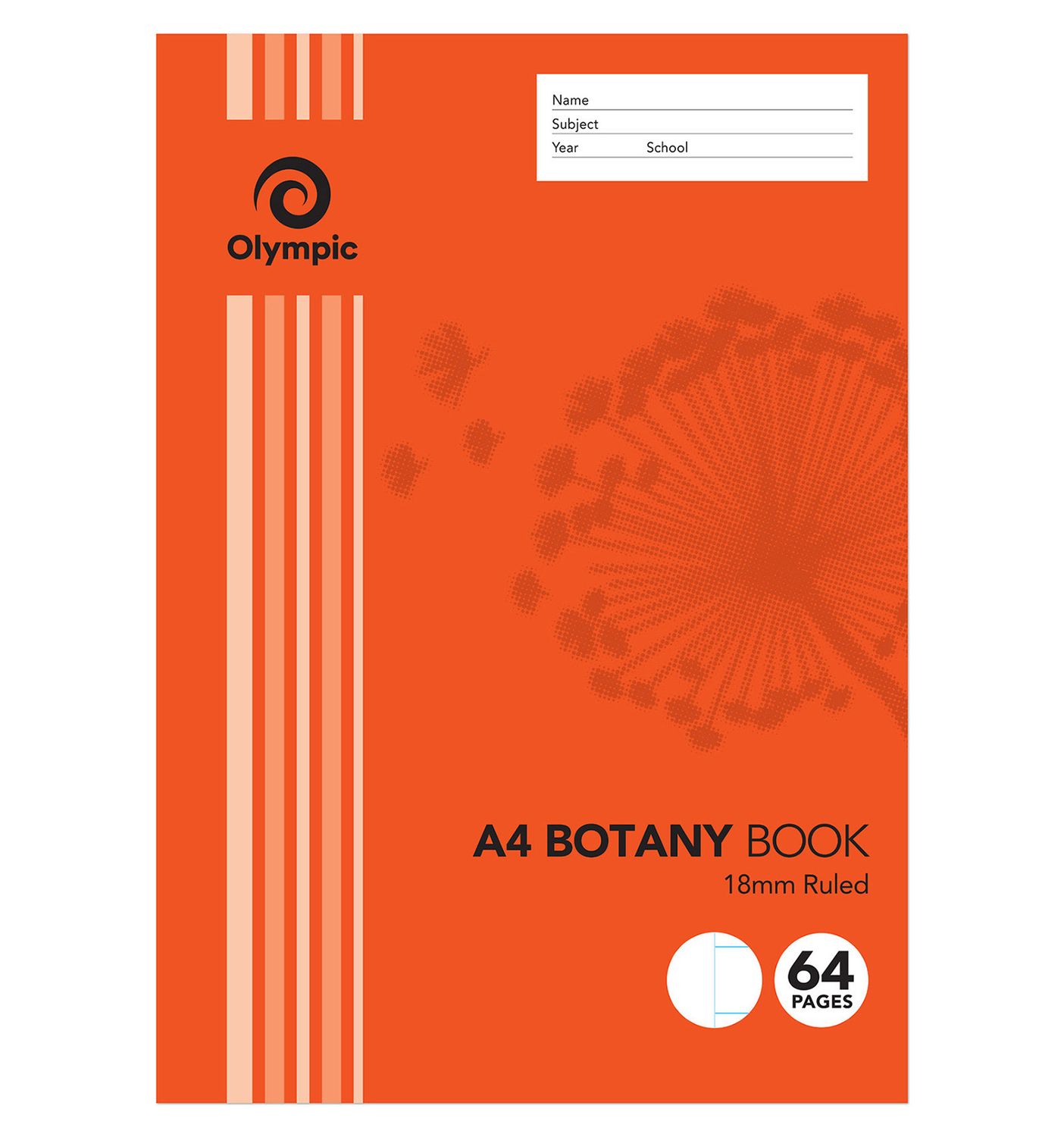 BOTANY BOOK OLYMPIC A4 18MM T186I 64P