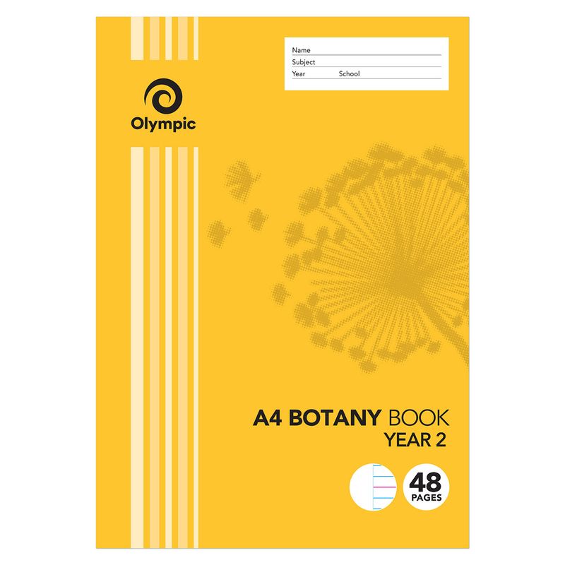 BOTANY BOOK OLYMPIC A4 YEAR 2 48PG