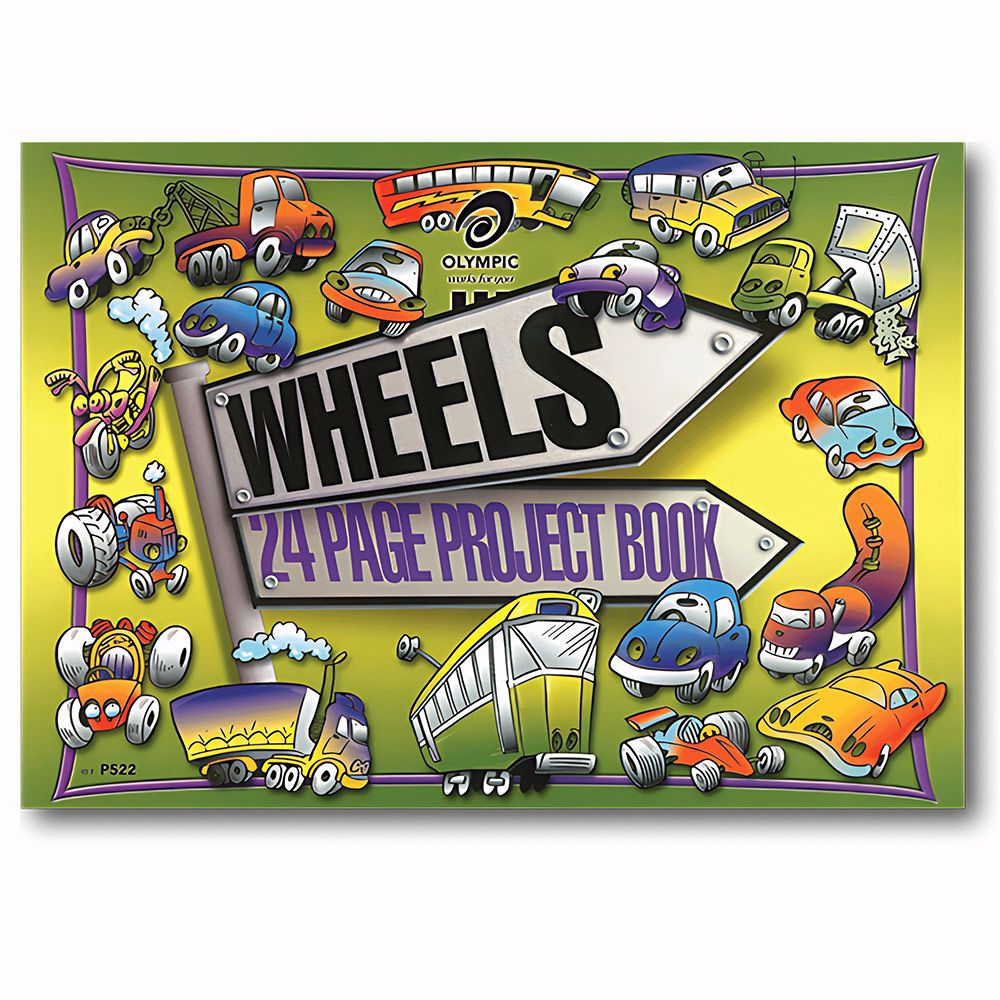 SP - PROJECT BOOK OLYMPIC 522 WHEELS 24PG