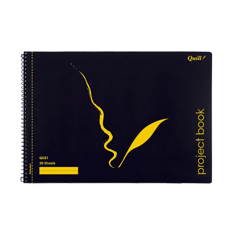 PROJECT BOOK QUILL 252MM X 360MM