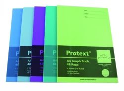 GRAPH BOOK PROTEXT PP A4 10MM 48PG DOLPHIN