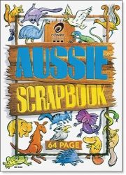 SCRAPBOOK OLYMPIC AUSSIE ANIMALS 64PG