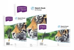SKETCH BOOK DERWENT ACADEMY A3 PP PORTRAIT 20 SHEETS
