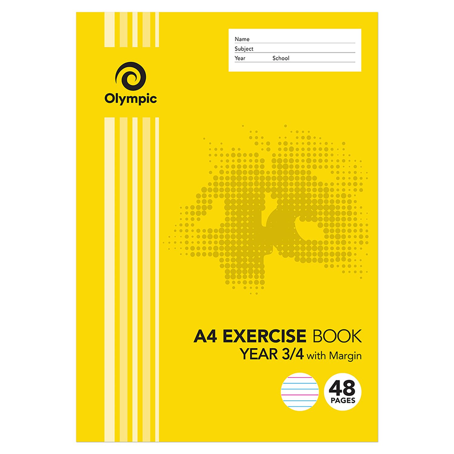 SP- EXERCISE BOOK OLYMPIC A4 YEAR 3/4 48PG
