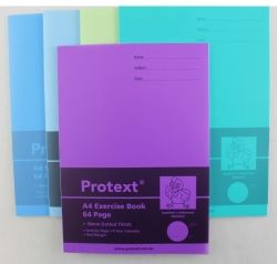 EXERCISE BOOK PROTEXT A4 PP 64PG 18MM DOTTED THIRDS CHICKEN