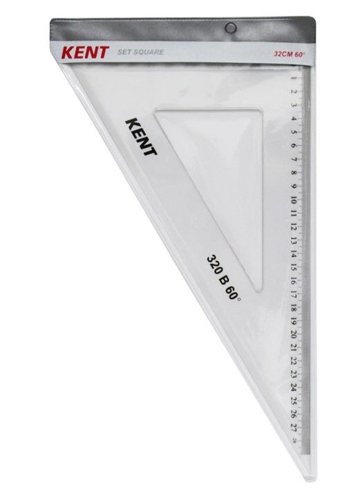 SET SQUARE KENT 320MM 60 DEGREES