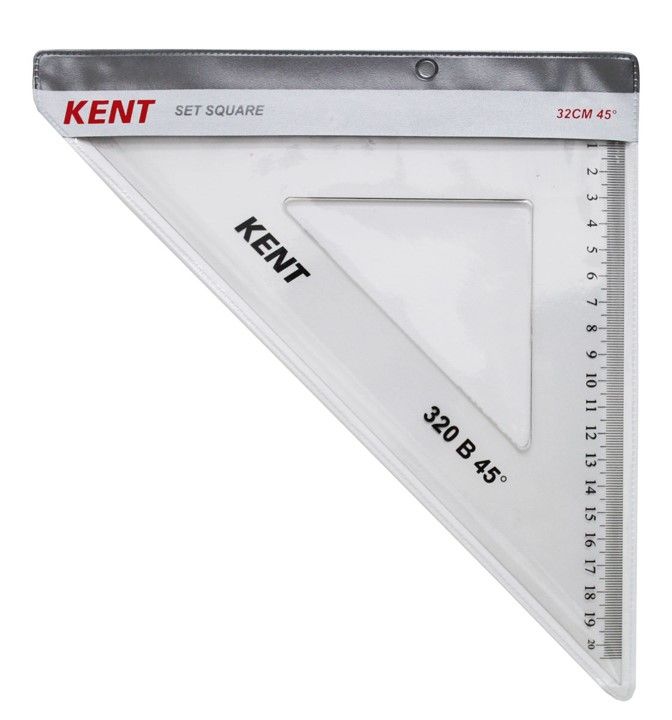 SET SQUARE KENT 320MM 45 DEGREES
