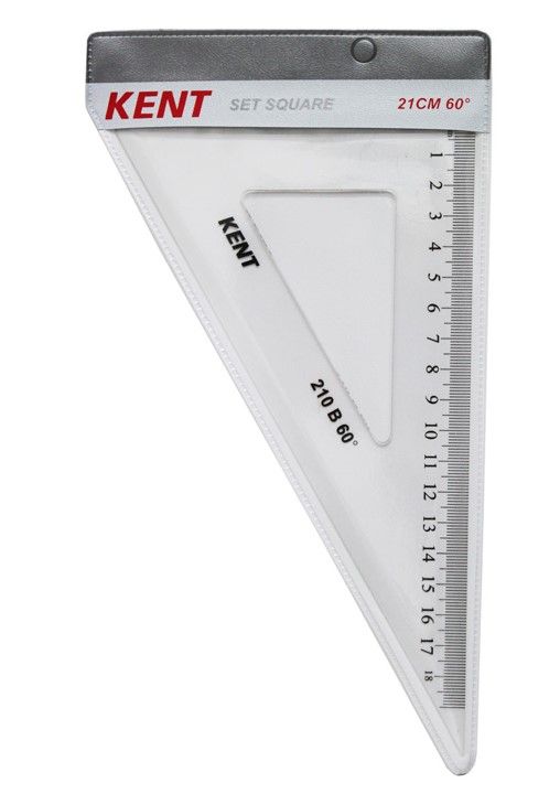 SET SQUARE KENT 210MM 60 DEGREES