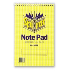 NOTEBOOK SPIRAX 563A S/HAND T/O 200PG