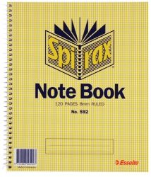 NOTEBOOK SPIRAX 592 233X178 S/O