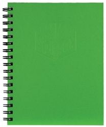 NOTEBOOK SPIRAX 511 A5 H/C GREEN